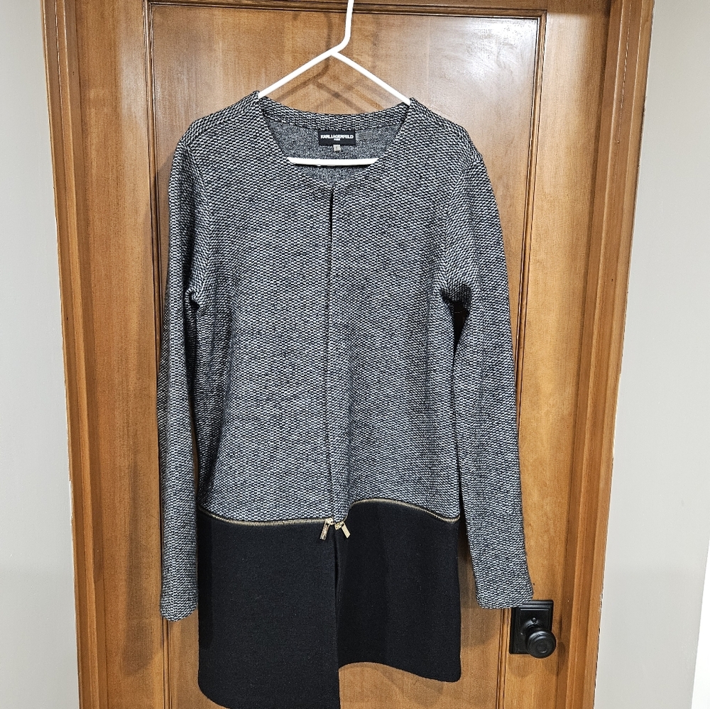 Long Tall Sally/Carl Lagerfeld Stylish Coat